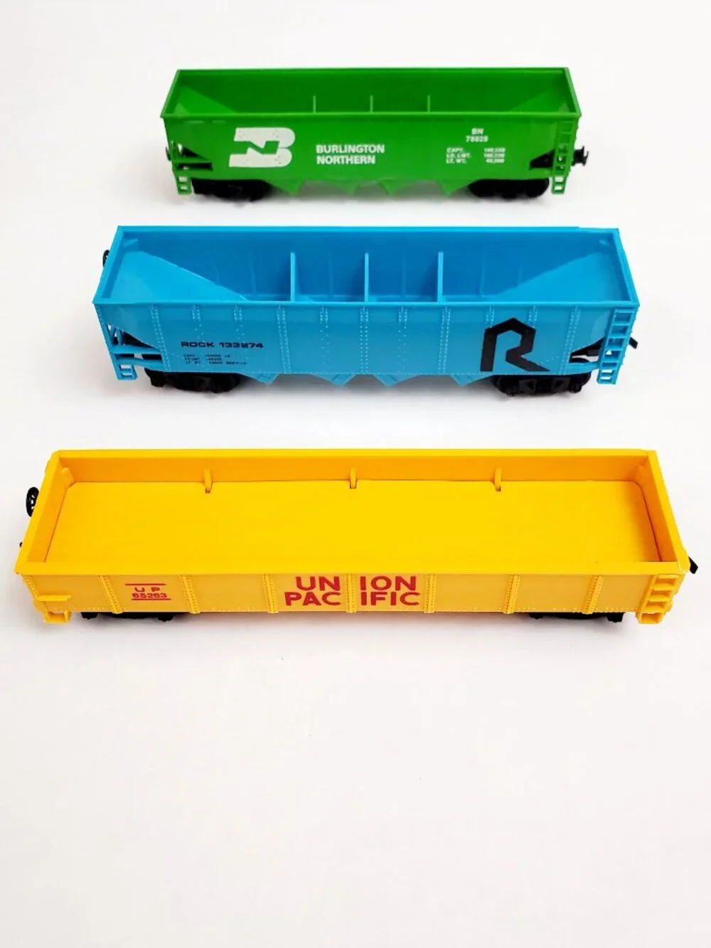 TYCO 90's Vintage HO Scale Train Freight Car Gondola Track Pak 1 Transformer Lot